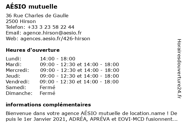 ᐅ Apreva Mutuelle - Horaires d'ouverture | 36 Avenue ...