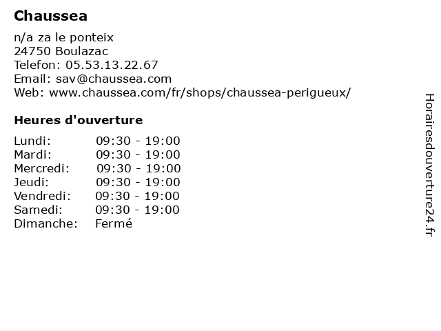 Chaussea bergerac
